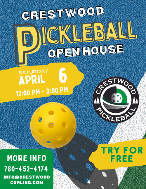 Pickleball Open House April 8 1