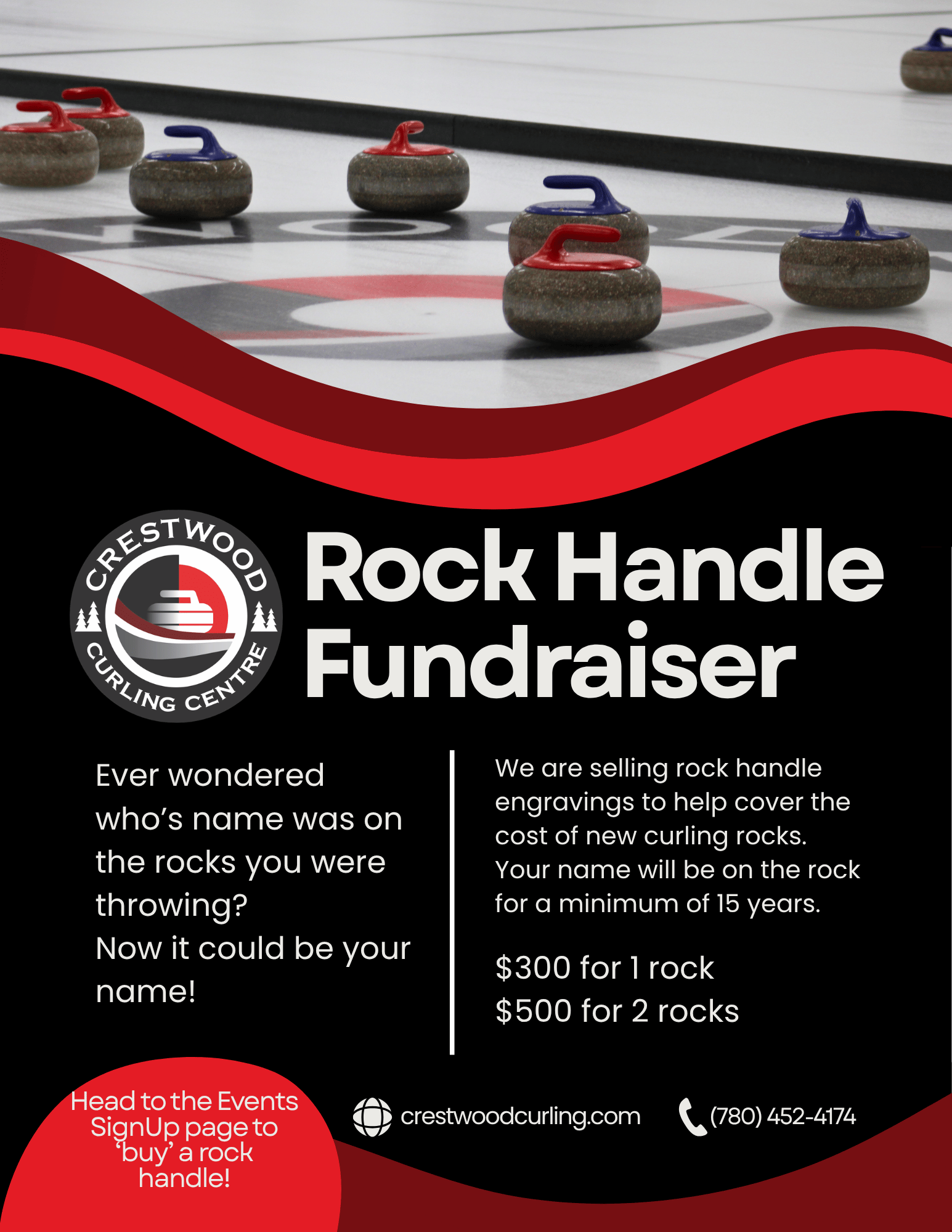Rock Handle Fundraiser Website articel version 1